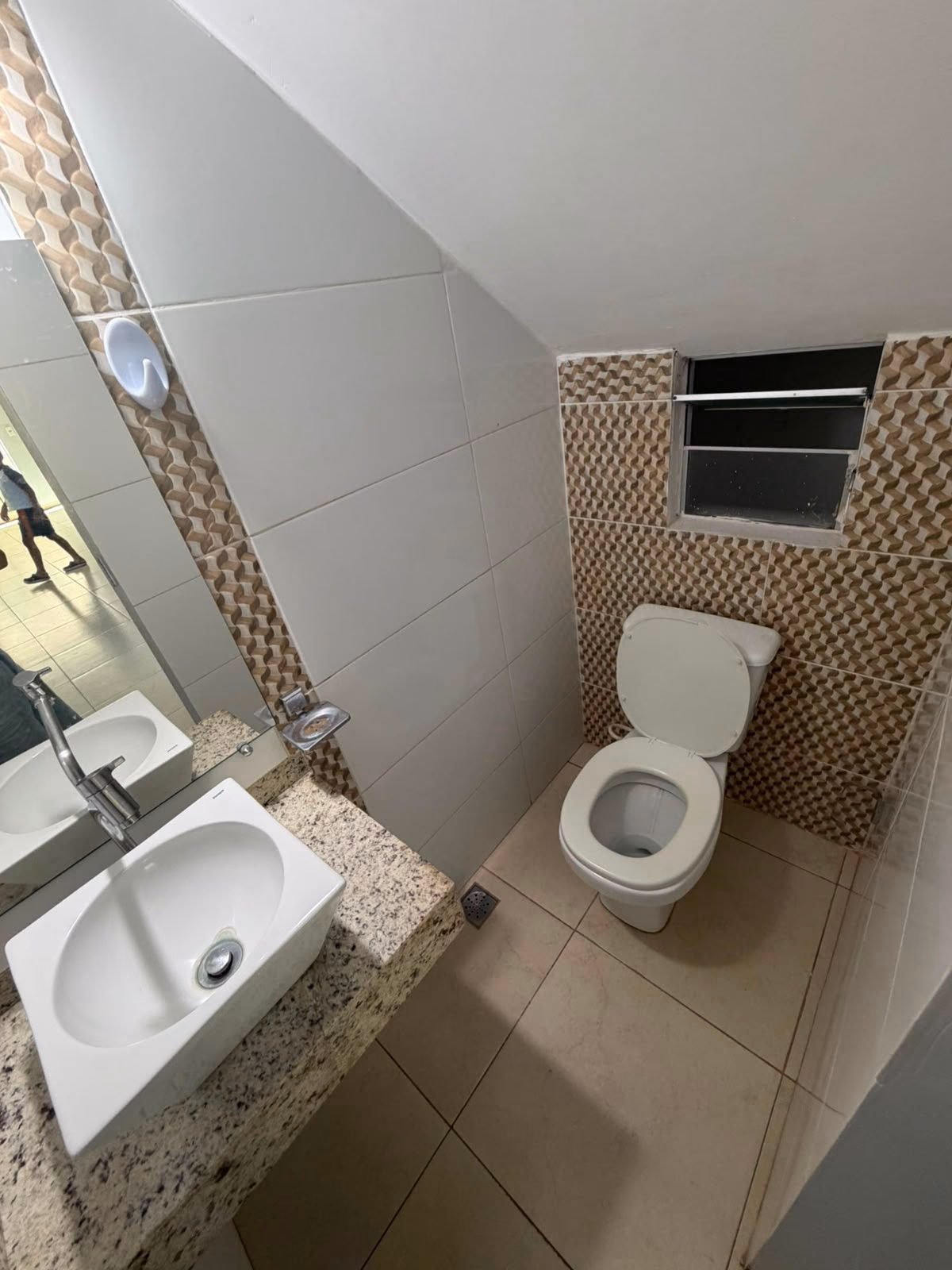 Lavabo do sobrado